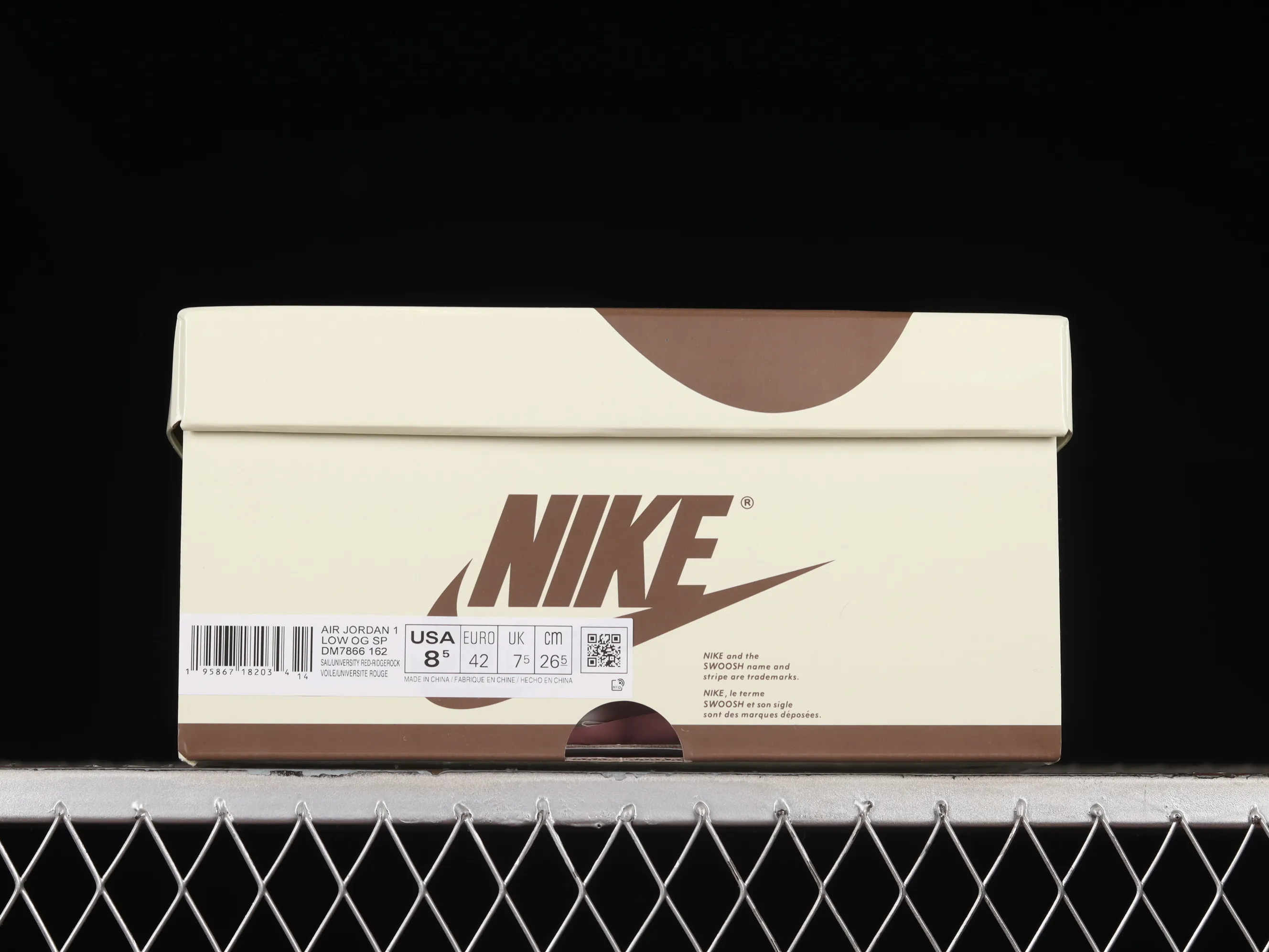All categories Air Jordan Jordan series basketball shoes Air Jordan 1 Low LJR version Travis Scott x Air Jordan 1 Low OG AJ1 Joe 1 joint overhead hook DM7866-162